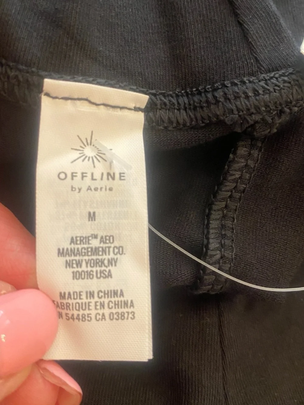 Aerie Women’s Black Super Flare Offline OG High Waist Long Yoga Pants New M
